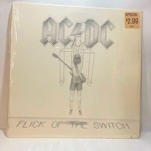 AC/DC: flick of the switch ATLANTIC 12" LP 33 RPM 1983